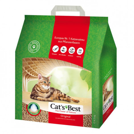 Cat Litter - Pinho Cat's Bests Aglomerante 10L