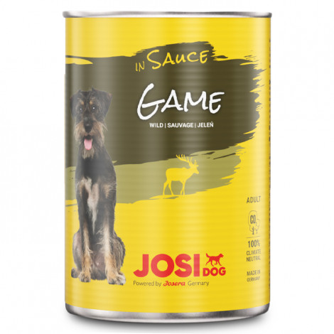 JosiDog Carne de caça em molho para cão