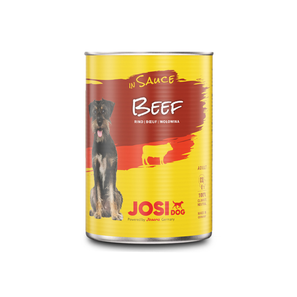 JosiDog Alimento em molho para cão - Vaca