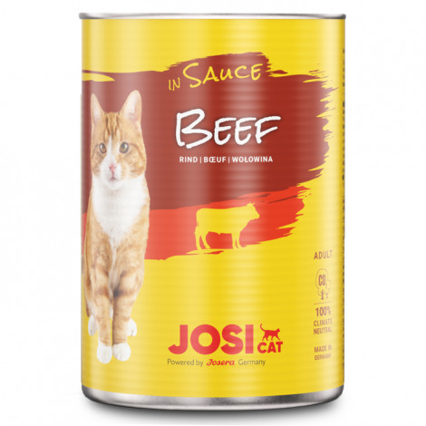 JosiDog Alimento em molho para gato - Vaca