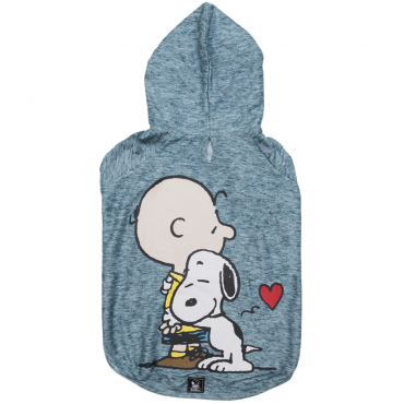 Abrazo sudoroso de Snoopy...