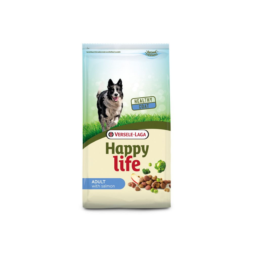 Versele-Laga Happy Life Optimal coat Cão adulto - Salmão