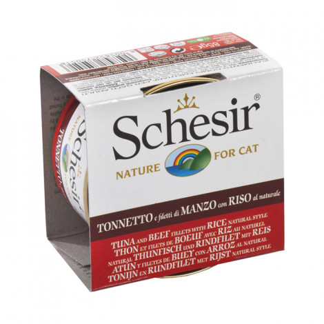 Schesir Gato Atum, Carne e Arroz