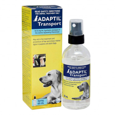 Spray antiestrés para perro...