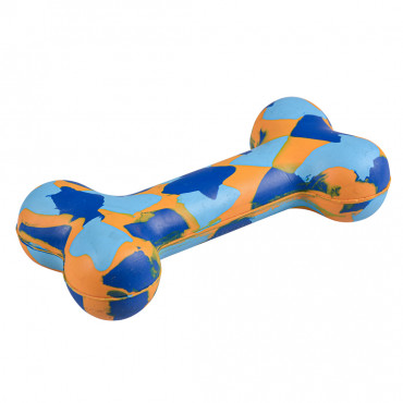 Osso de borracha multicolor para cães - Duvo+