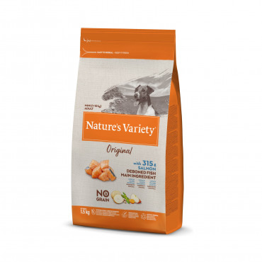 Nature's Variety Original Sem Cereais Cão Adulto Mini- Atum
