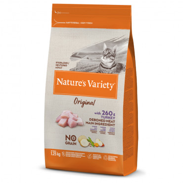 Nature's Variety Original Sem Cereais Gato Adulto Esterilizado - Peru