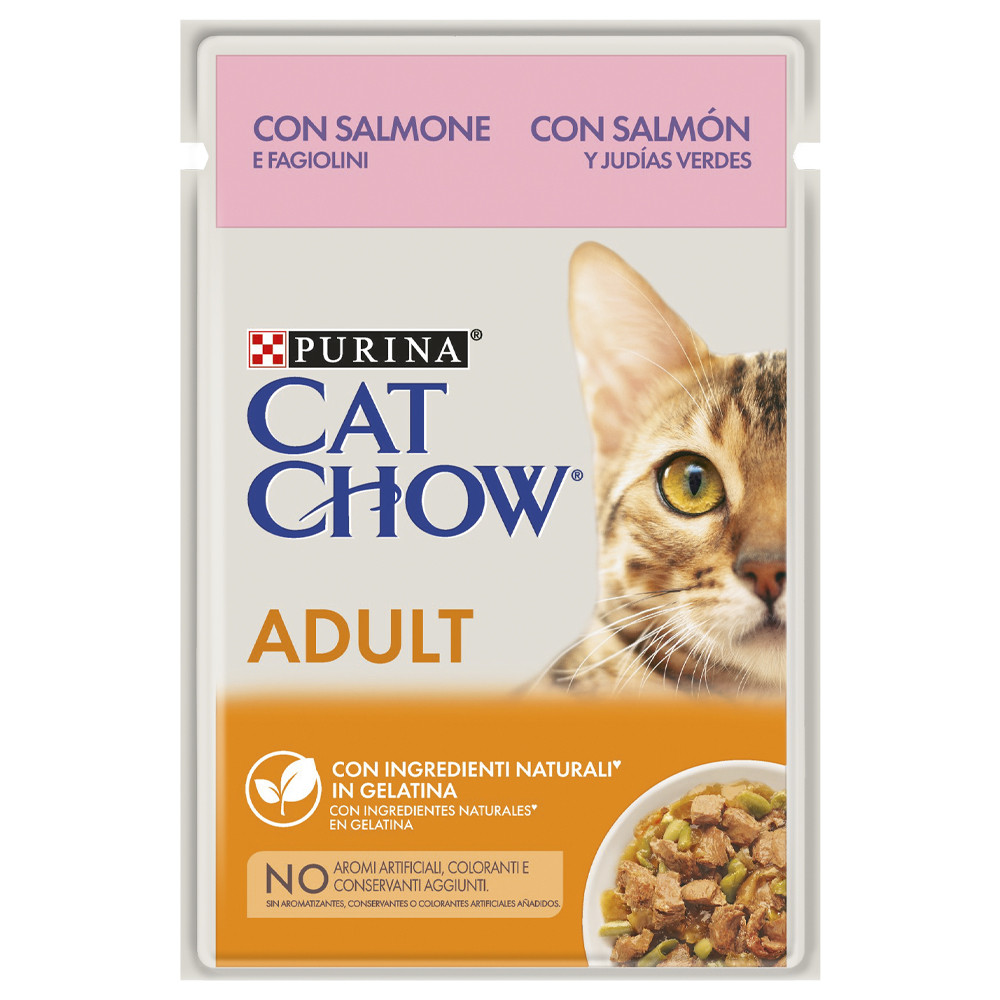 Cat Chow - Adulto Salmão 85gr Cat Chow - Adulto Salmão 85gr