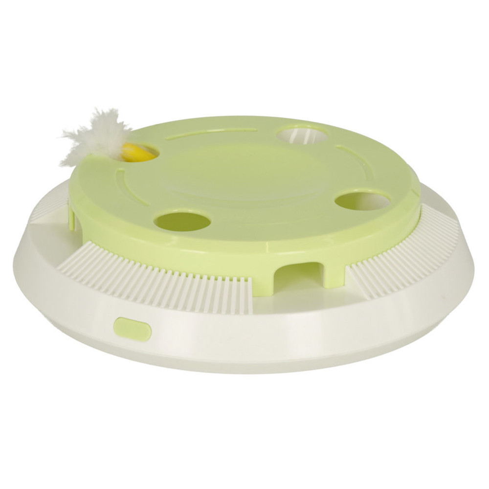 Brinquedo interativo com pompom para gatos - Kerbl Brinquedo interativo com pompom para gatos - Kerbl
