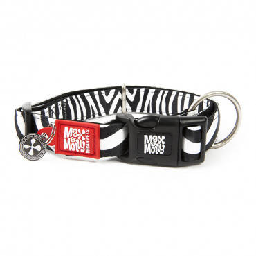 Collar Zebra con ID Tag...