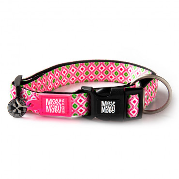 Collar Retro Pink con ID...