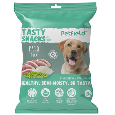 Snacks de pato para perros...