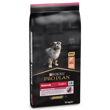 Pienso para perro Pro Plan Sensitive Skin Medium Puppy Salmón