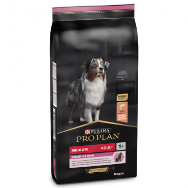 Pienso para perros Pro Plan Sensitive Skin Medium Salmón