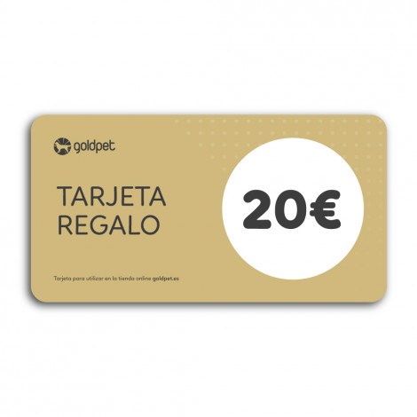 Tarjeta Regalo Goldpet 20€