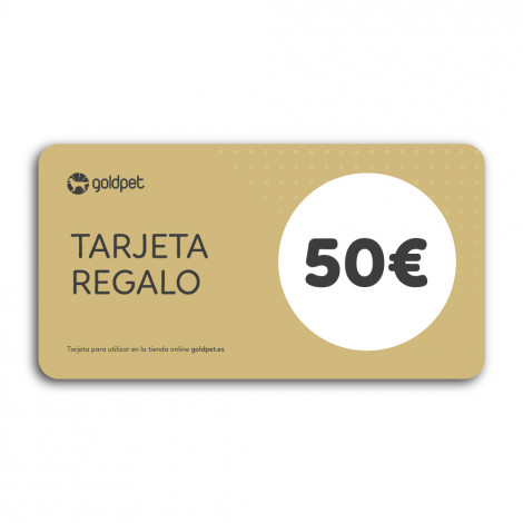 Tarjeta Regalo Goldpet 50€
