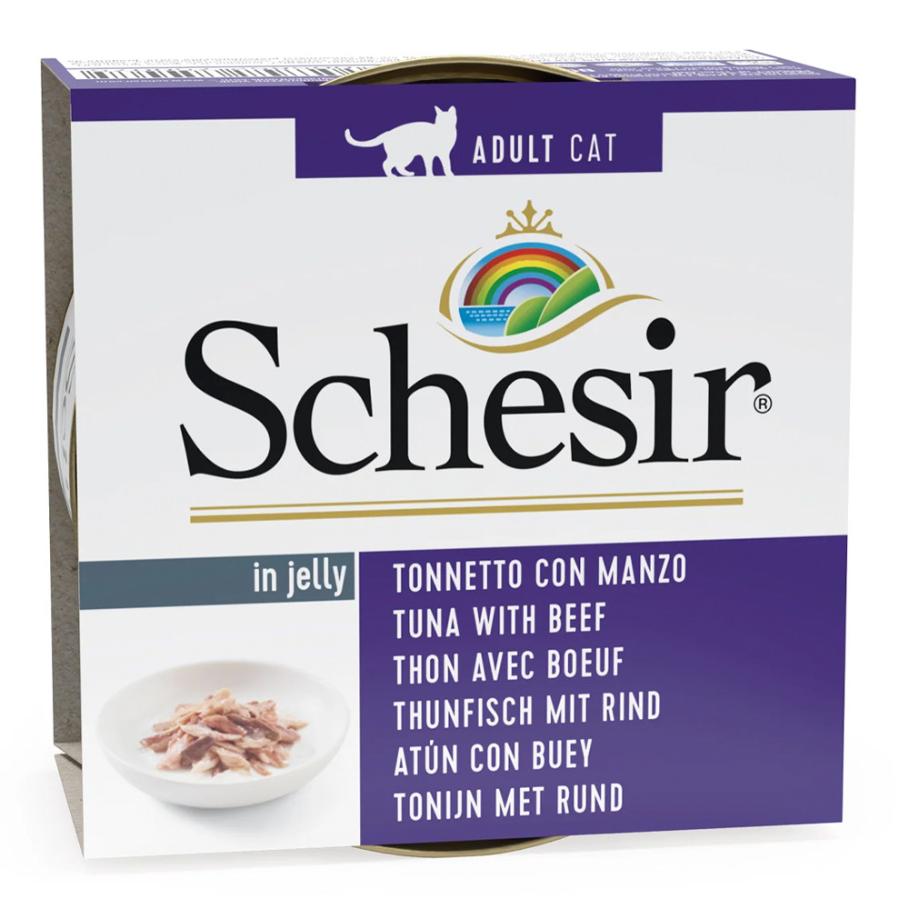 Schesir Kitten comida húmeda para gatitos 100% natural