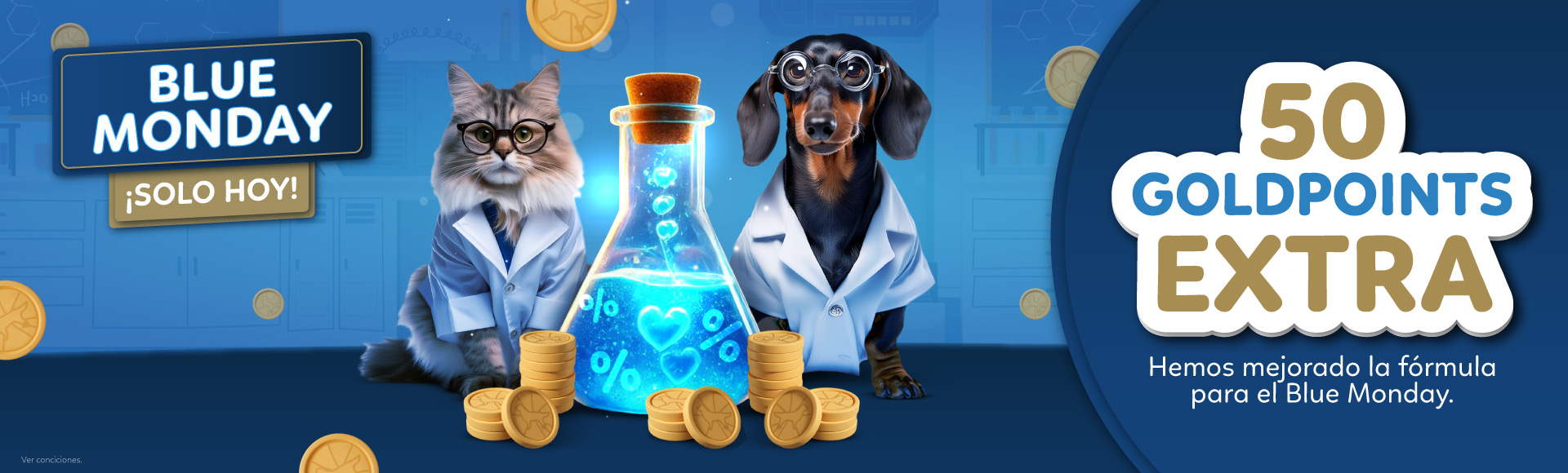 Blue Monday Goldpet
