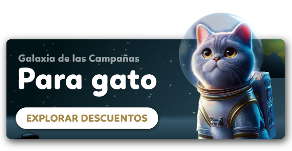 Descuentos para gato