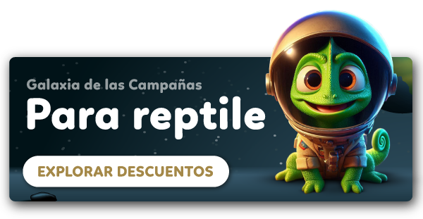 Descuentos para reptile