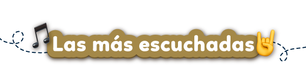 las mas ecuchadas