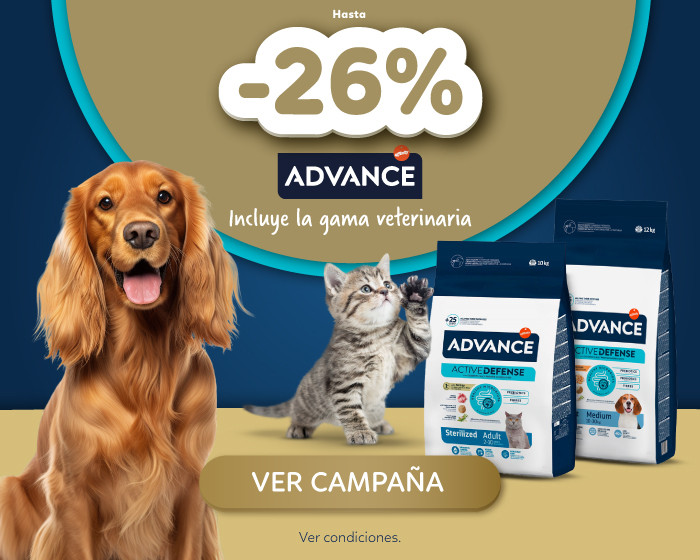 Hasta -26% en la marca Advance! Incluye la gama veterinaria.