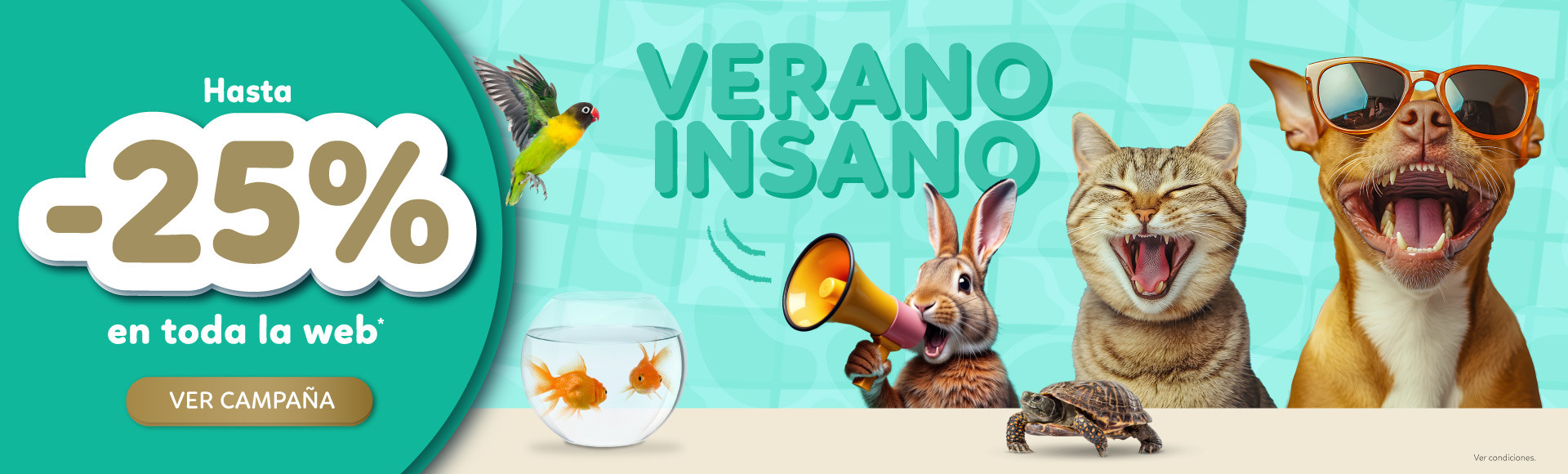 VERANO INSANO | Hasta -25% de descuento en toda la web!