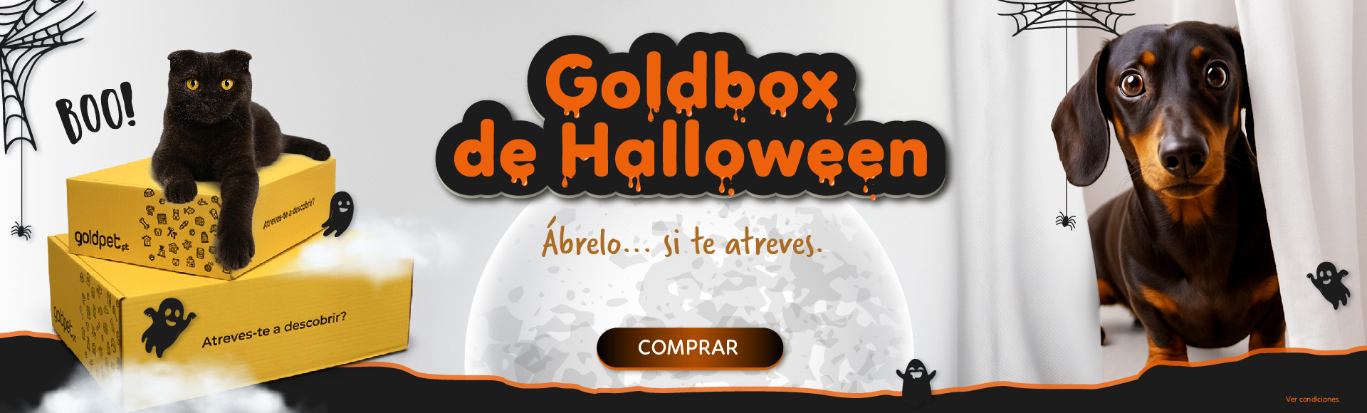 Goldbox de Halloween | Ábrelo... si te atreves.